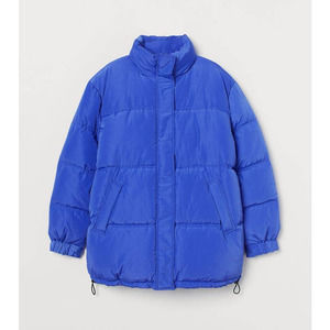 H&M Oversized Puffer Jacket Cornflower Blue XL